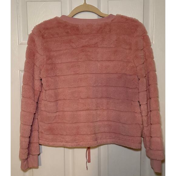 Almost Famous pink soft pullover sweatshirt size small - Picture 3 of 3